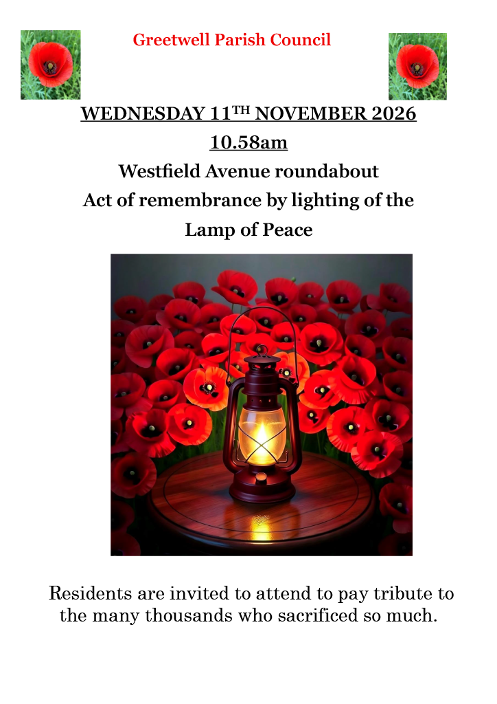 Lamp of peace poster